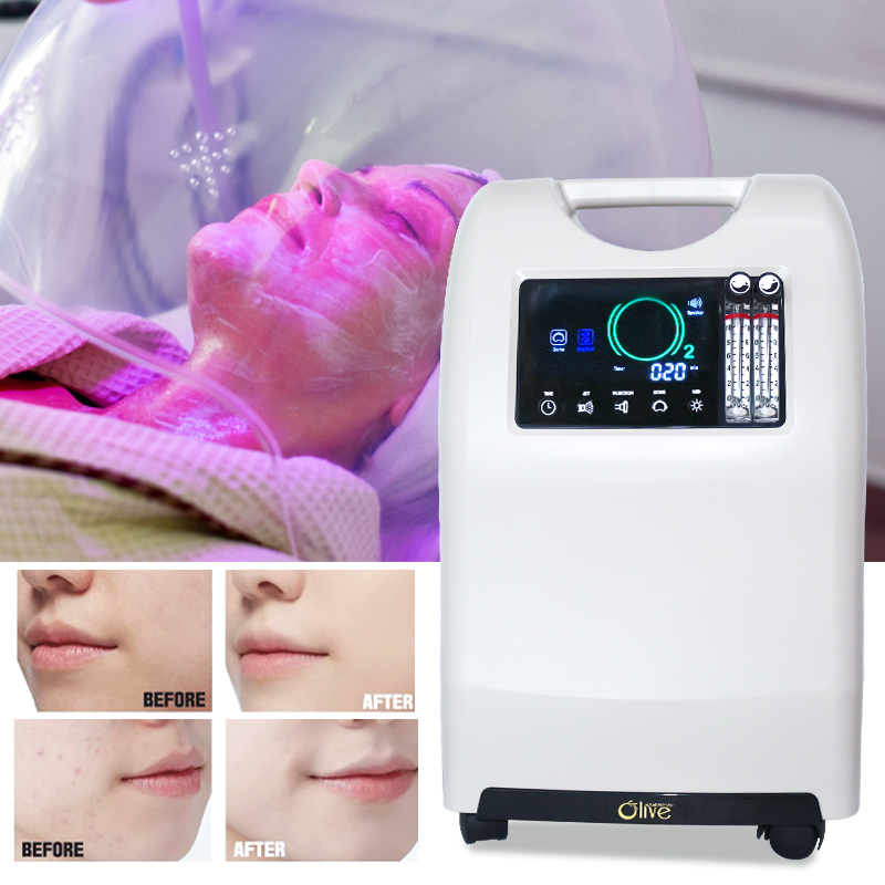 Máquina Profesional De La Belleza Facial Del Oxígeno Médico Del Balneario Del Salón