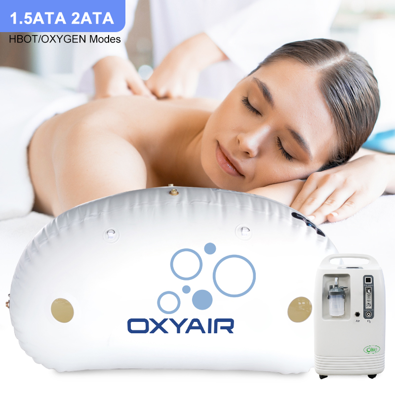 1.5ATA TPU Egg-shaped HBOT Hyperbaric Oxygen Chamber For Two Persons